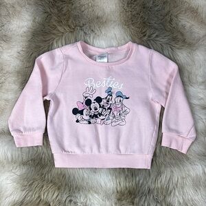5T Disney ‘Besties’ Pink Kids Sweatshirt